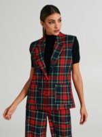 COLETE XADREZ TARTAN SEM MANGAS RINASCIMENTO - Image 3