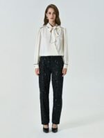 CALÇA PRETA COM LANTEJOULAS RINASCIMENTO - Image 6