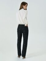CALÇA PRETA COM LANTEJOULAS RINASCIMENTO - Image 7