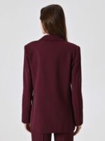 BLAZER BORGONHA COM BOTÕES RINASCIMENTO - Image 8