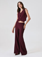 CALÇA PANTALONA BORGONHA RINASCIMENTO - Imagen 3