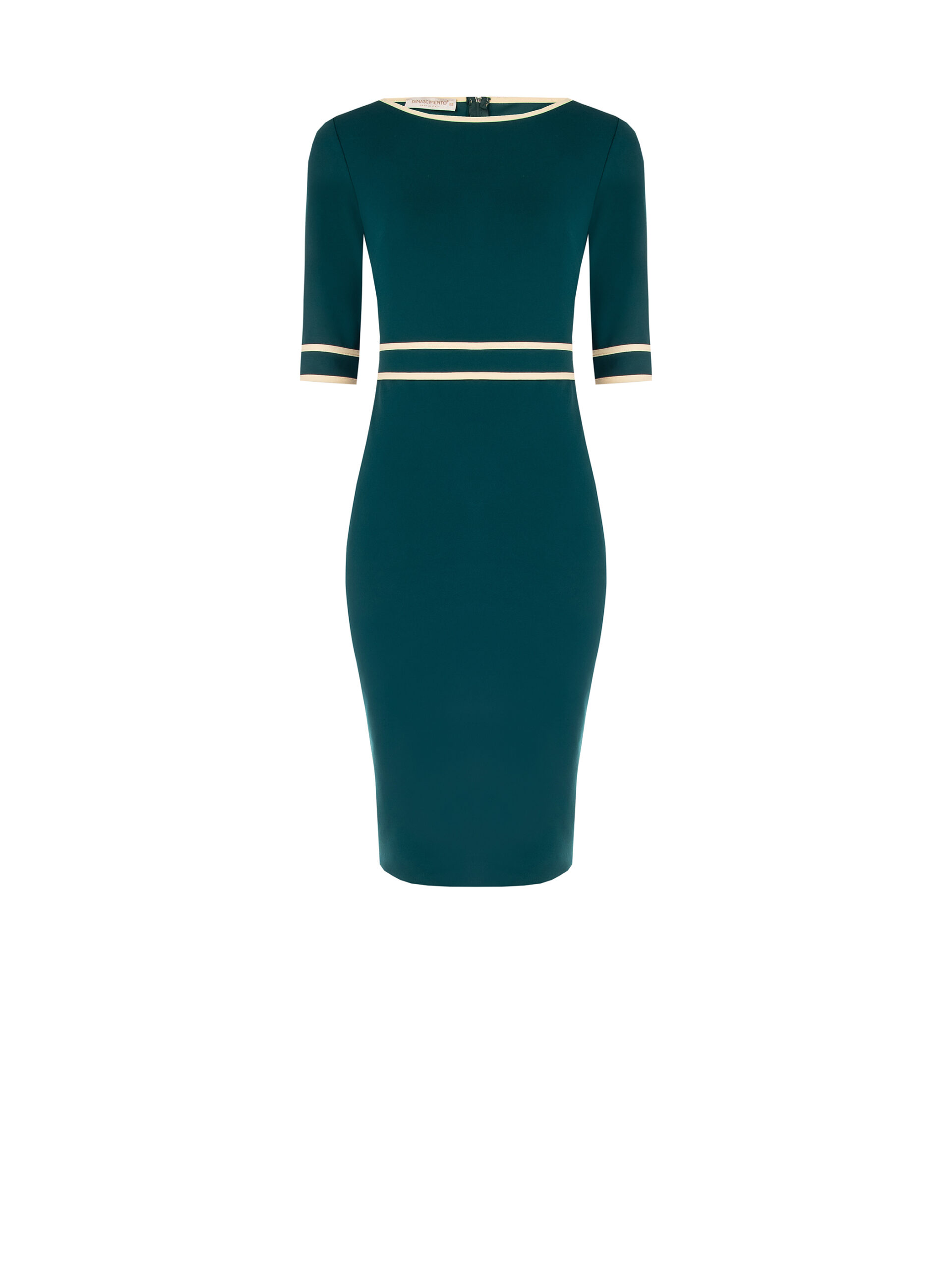 CFC0125391003B492_det_4_07160226 VESTIDO VERDE COM VIVOS EM CONTRASTE RINASCIMENTO - Image 6