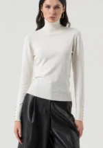 CAMISOLA CREME DE MALHA FRACOMINA
