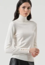 CAMISOLA CREME DE MALHA FRACOMINA - Image 2