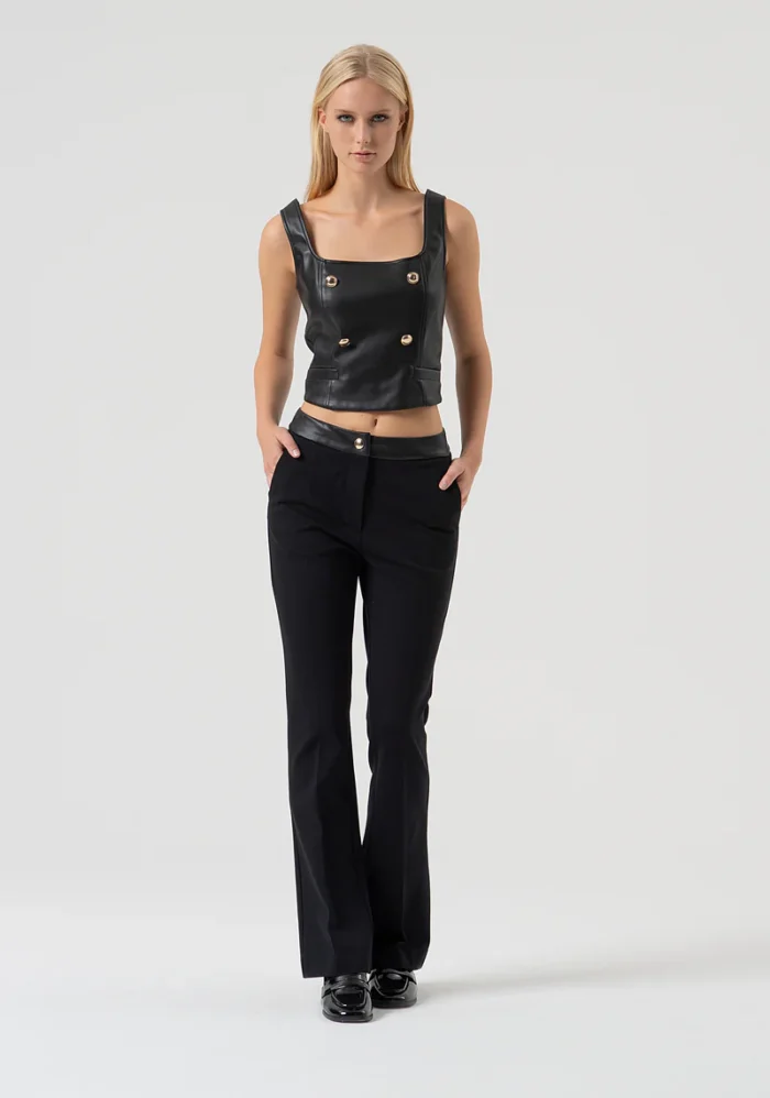 CALÇA PRETA FRACOMINA - Image 1