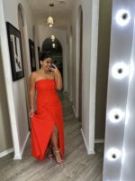 VESTIDO LONGO CAICAI VERMELHO MISS YOU - Imagen 3