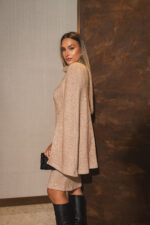 VESTIDO DE MALHA COM CAPA SOBREPOSTA MISS YOU - Image 5