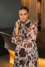 VESTIDO COM PADRÃO ANIMAL PRINT EM LUREX MISS YOU - Image 4
