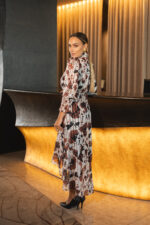 VESTIDO COM PADRÃO ANIMAL PRINT EM LUREX MISS YOU - Image 3