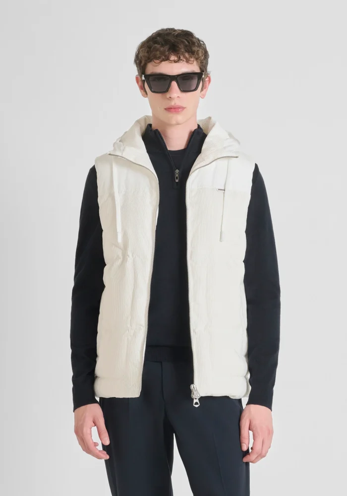COLETE ACOLCHOADO BRANCO ANTONY MORATO - Image 1