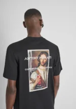 T-SHIRT PRETA COM ESTAMPADO ARTISTICO ANTONY MORATO - Image 3