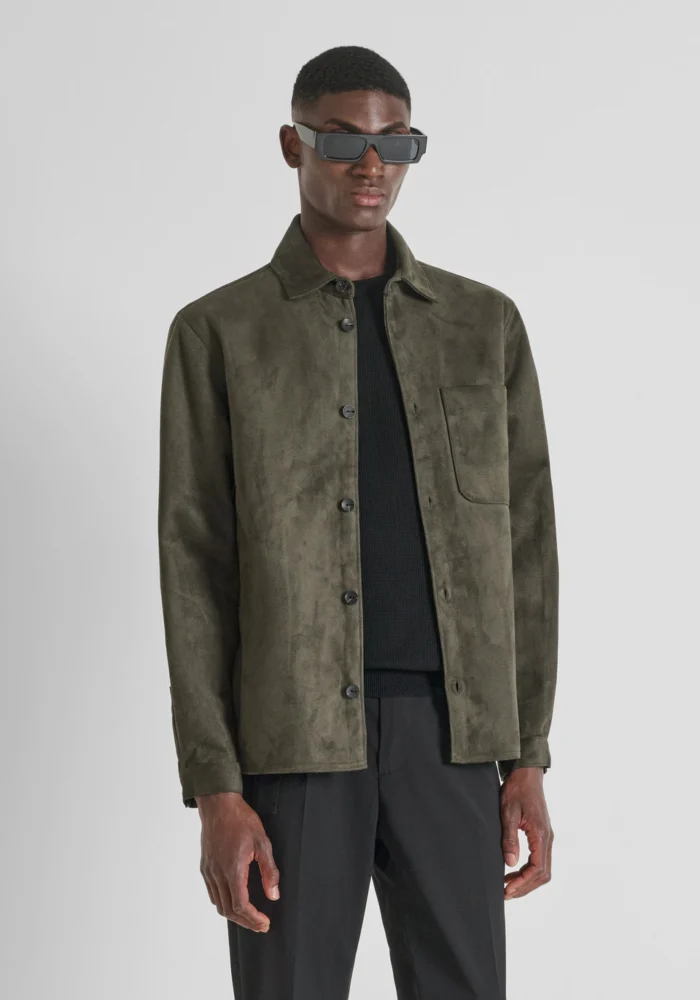 SOBRECAMISA VERDE ESCURO ANTONY MORATO - Imagen 1