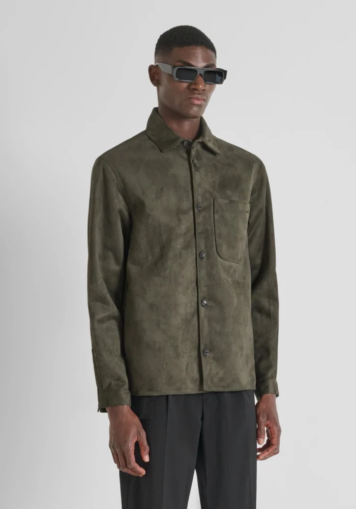 SOBRECAMISA VERDE ESCURO ANTONY MORATO - Imagen 2