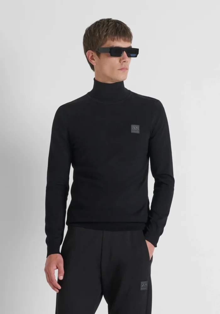 CAMISOLA GOLA ALTA PRETA ANTONYMORATO - Image 1