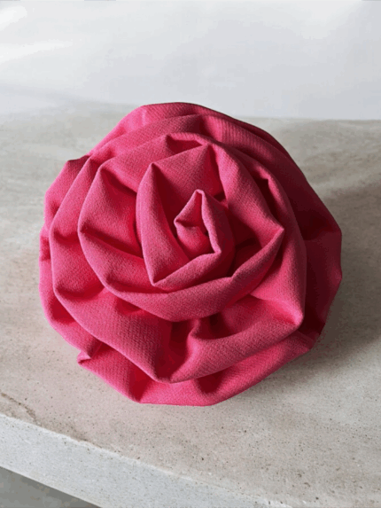 APLIQUE ROSA EM TECIDO NO SECRETS