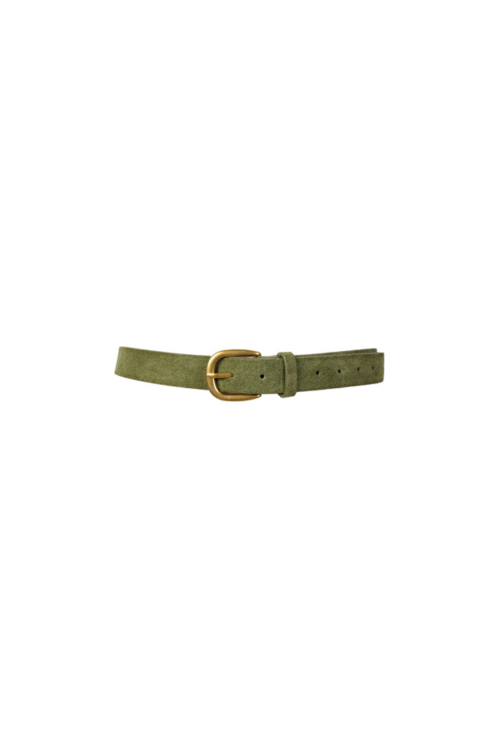 CINTO VERDE EM PELE SAHOCO - Image 1