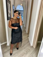 VESTIDO MIDI TRANSPARENTE DIXIE - Image 2