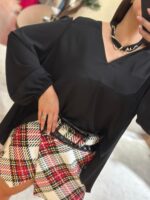 BLUSA PRETA FLUÍDA SAHOCO - Image 2