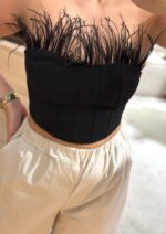 TOP COM PLUMAS NO TOPO DIXIE - Image 4
