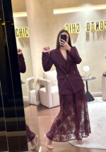 BLAZER BORGONHA COM BOTÕES RINASCIMENTO