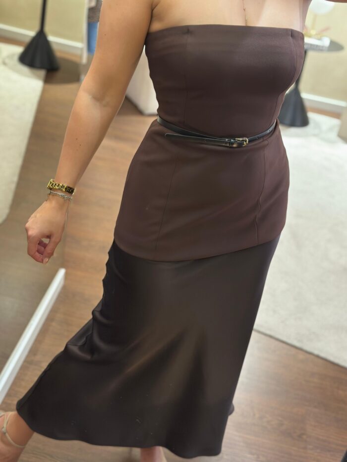 VESTIDO CASTANHO CAI-CAI IMPERIAL - Image 3