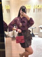 BLUSA DE RENDA BORDÔ COM LAÇO RINASCIMENTO