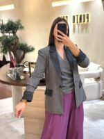 BLAZER CINZA COM RENDA E NAPA RINASCIMENTO - Image 2