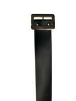 CINTO PRETO COM FIVELA DOURADA RETANGULAR MISS YOU - Image 2