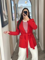 CAMISOLA COM RISCAS VERMELHO E BRANCO IMPERIAL - Image 2