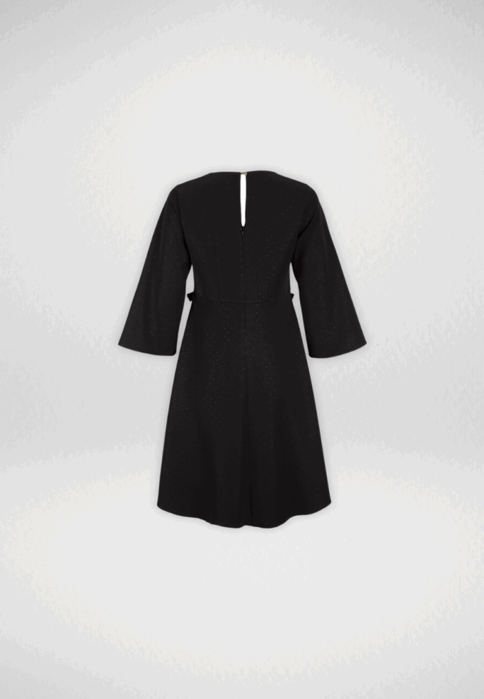 VESTIDO PRETO COM BRILHANTES SILVINA CAMPOS - Image 2