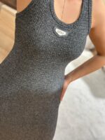 VESTIDO MIDI CINZA LANÇA PERFUME - Image 5