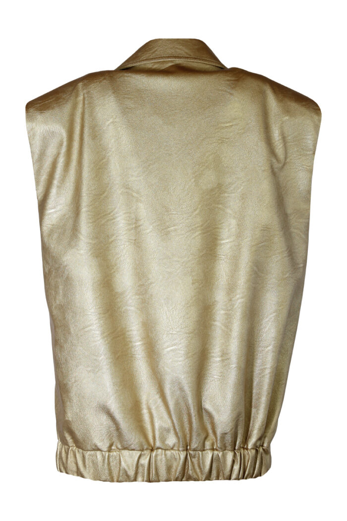 COLETE METALIZADO DOURADO SAHOCO - Image 5