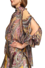 BLUSA FUÍDA ESTAMPADA SAHOCO - Imagen 4