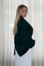 BLAZER VERDE ESCURO GAELLE PARIS - Image 7