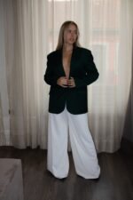 BLAZER VERDE ESCURO GAELLE PARIS - Image 2