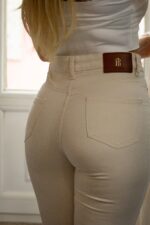 CALÇAS BOOTCUT BEGE FRACOMINA - Image 7