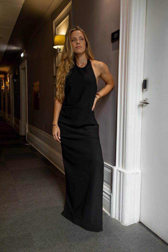 VESTIDO LONGO PRETO ELEH - Image 1