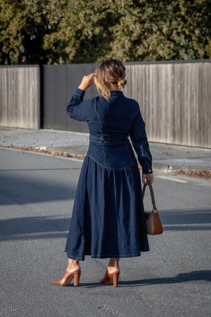 VESTIDO CAMISEIRO EM DENIM PONTO CHIC - Image 5