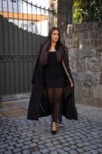 CASACO PRETO LONGO FRACOMINA - Image 3