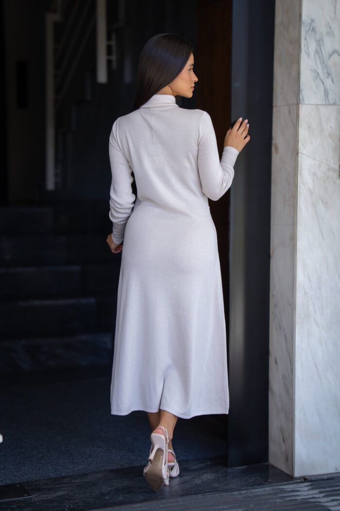 VESTIDO MIDI DE MALHA COM LUREX FRACOMINA - Image 5