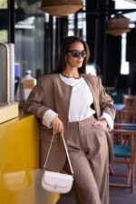 CALÇAS CAMEL WIDE LEG ELEH - Image 2