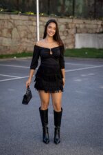 BODY PRETO COM PORMENOR NO PEITO PONTO CHIC - Image 4
