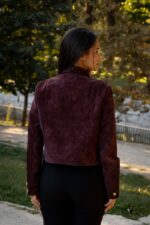 CASACO BORDEAUX COM BOLSOS PONTO CHIC - Image 4