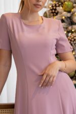 VESTIDO ROSA COM MANGA CURTA RINASCIMENTO - Image 5