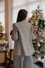 BLAZER XADREZ COM ABOTOAMENTO DUPLO RINASCIMENTO - Image 5