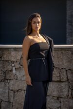 VESTIDO PRETO CAI-CAI COM SOBREPOSIÇÃO IMPERIAL - Image 3