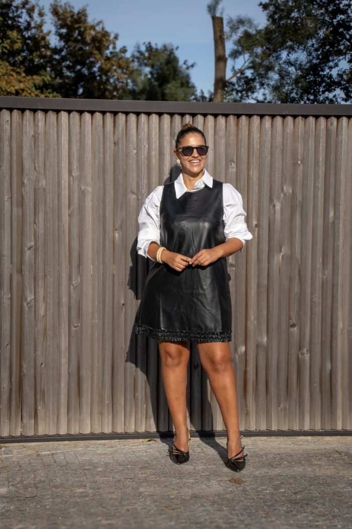 VESTIDO PRETO POLIPELE PONTO CHIC - Image 2