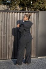 CALÇAS PANTALONA CINZENTAS DE ALFAIATARIA ELEH - Image 4