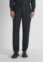 CALÇA PRETA REGULAR FIT ANTONY MORATO