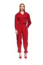 CALÇA CARGO VERMELHA SAHOCO